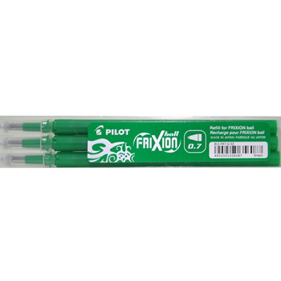 Picture of BLT.3 RECARGAS PILOT FRIXION BALL 0.7 VERDE BLS-FR7-G-53