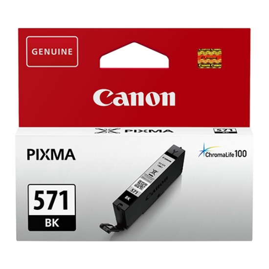 Imagem de TINTEIRO ORIGINAL CANON CLI-571BK PRETO
