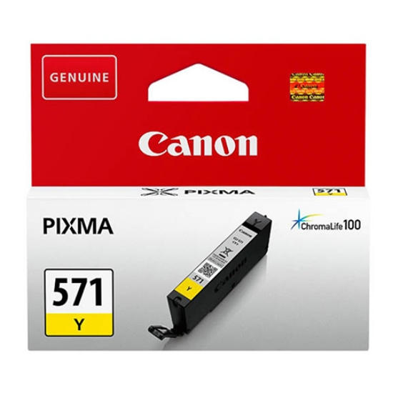 Imagem de TINTEIRO ORIGINAL CANON CLI-571Y AMARELO
