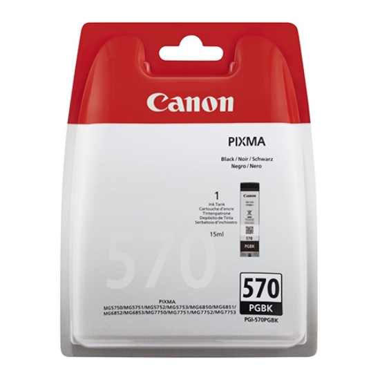 Picture of TINTEIRO ORIGINAL CANON PGI-570PGBK PRETO