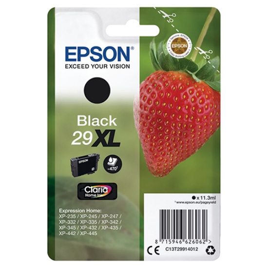 Picture of TINTEIRO ORIGINAL EPSON 29XL (T2991) PRETO ALTA CAP.