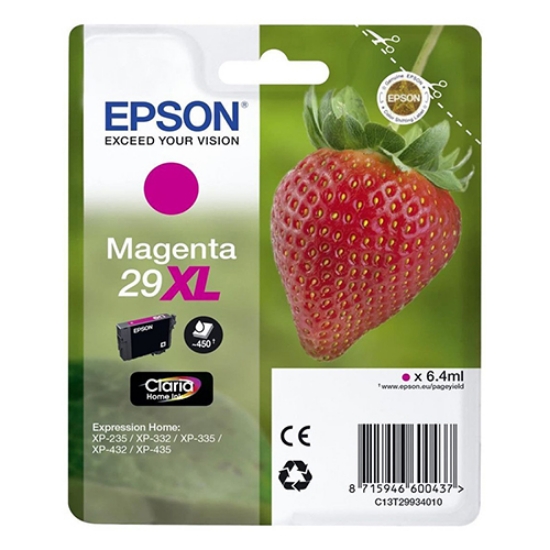 Imagem de TINTEIRO ORIGINAL EPSON 29XL (T2993) MAGENTA ALTA CAP.