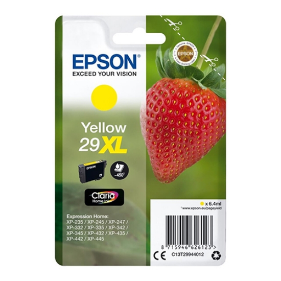 Picture of TINTEIRO ORIGINAL EPSON 29XL (T2994) AMARELO ALTA CAP.