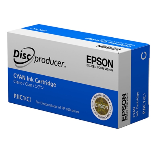 Imagem de TINTEIRO ORIGINAL EPSON S020447 CYAN PJIC1 (PP100/PP50)