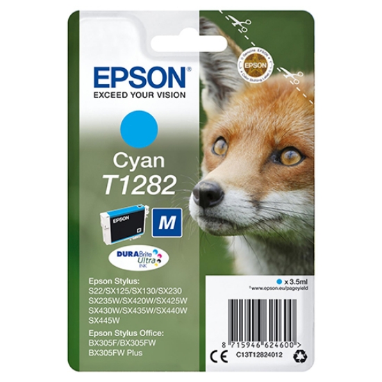 Imagem de TINTEIRO ORIGINAL EPSON T1282 CYAN