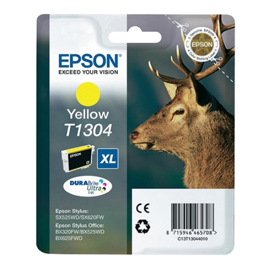 Picture of TINTEIRO ORIGINAL EPSON T1304XL AMARELO ALTA CAPAC. 10.1ML