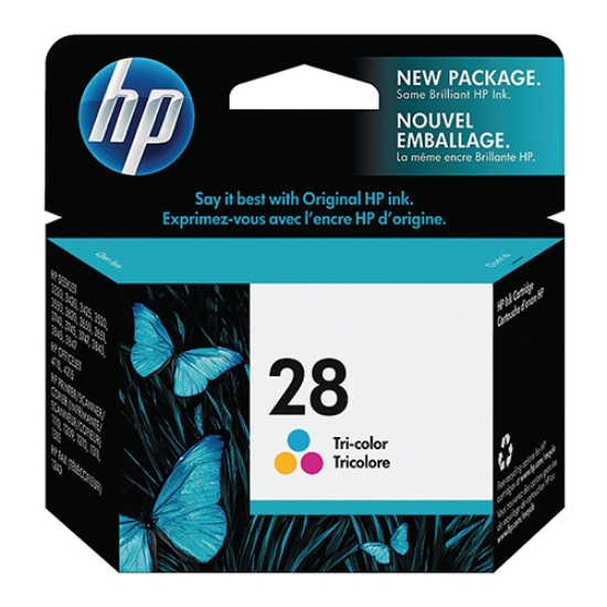 Imagem de TINTEIRO ORIGINAL HP 28 C8728AE CORES (C/M/Y)