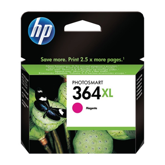 Picture of TINTEIRO ORIGINAL HP 364XL CB324EE MAGENTA ALTA CAPAC.