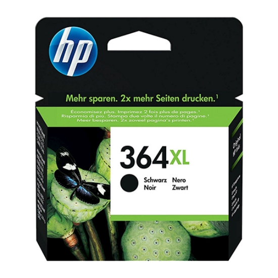 Imagem de TINTEIRO ORIGINAL HP 364XL CN684EE PRETO ALTA CAPAC.