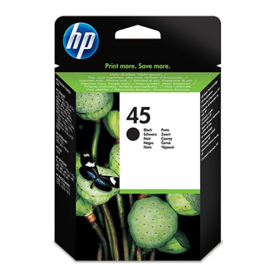 Picture of TINTEIRO ORIGINAL HP 45 51645AE PRETO 42ML