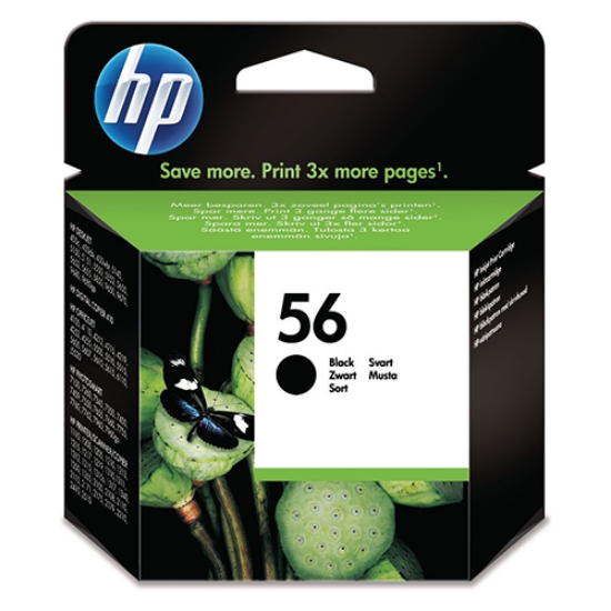Imagem de TINTEIRO ORIGINAL HP 56 C6656AE PRETO