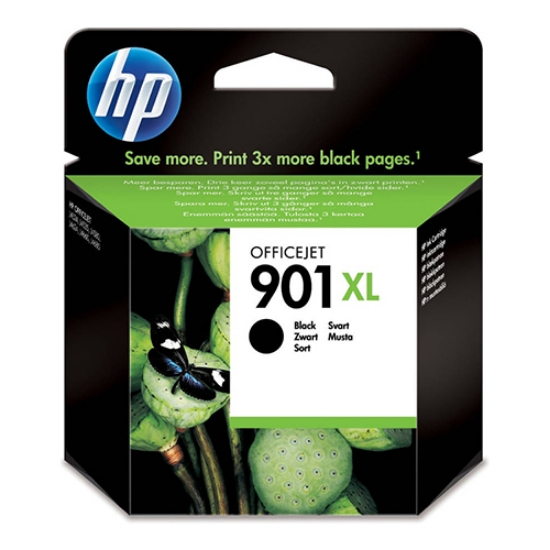 Picture of TINTEIRO ORIGINAL HP 901XL CC654AE PRETO ALTA CAPAC.