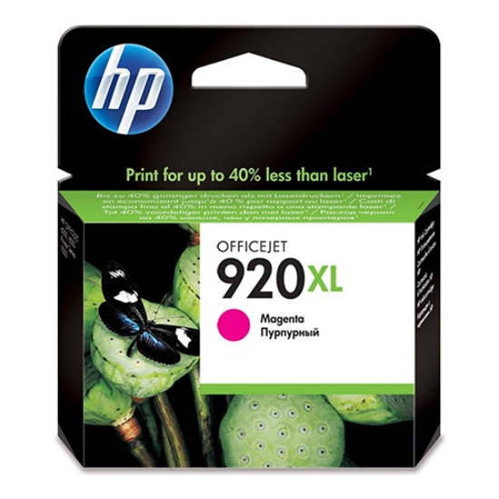 Picture of TINTEIRO ORIGINAL HP 920XL CD973AE MAGENTA ALTA CAPAC.