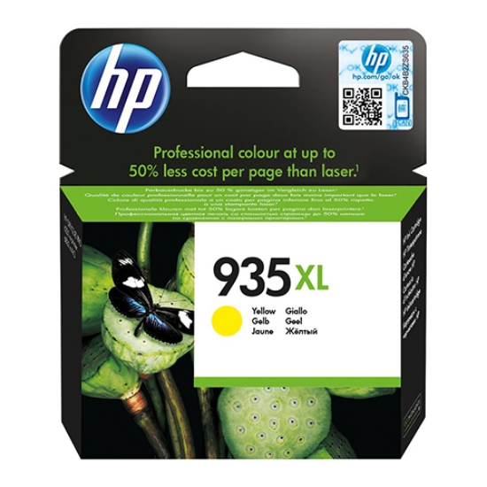 Imagem de TINTEIRO ORIGINAL HP 935XL C2P26AE AMARELO ALTA CAPAC.