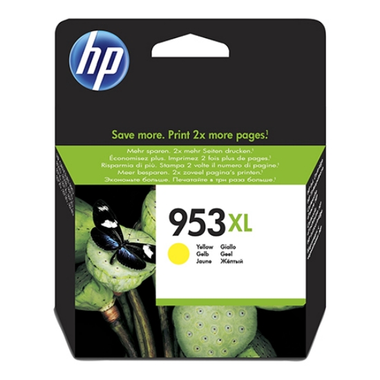 Imagem de TINTEIRO ORIGINAL HP 953XL F6U18AE AMARELO ALTA CAP.