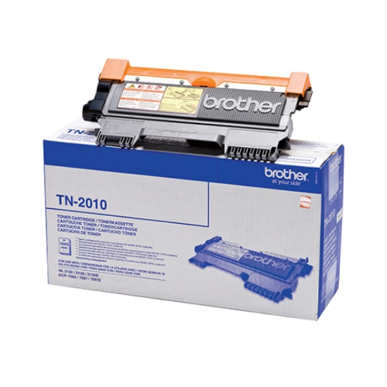 Imagem de TONER ORIGINAL BROTHER TN-2010 PRETO 1.000 PAGINAS
