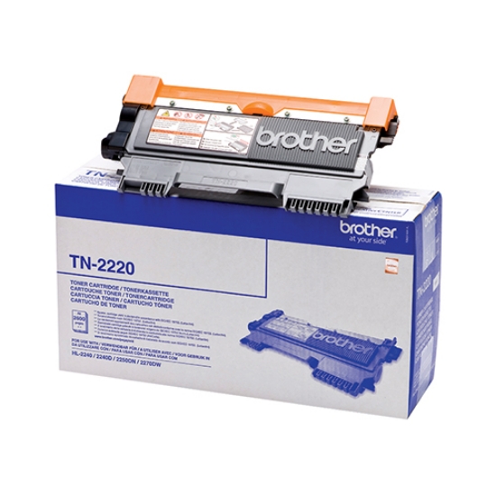 Picture of TONER ORIGINAL BROTHER TN2220 PRETO 2.600 PAGINAS