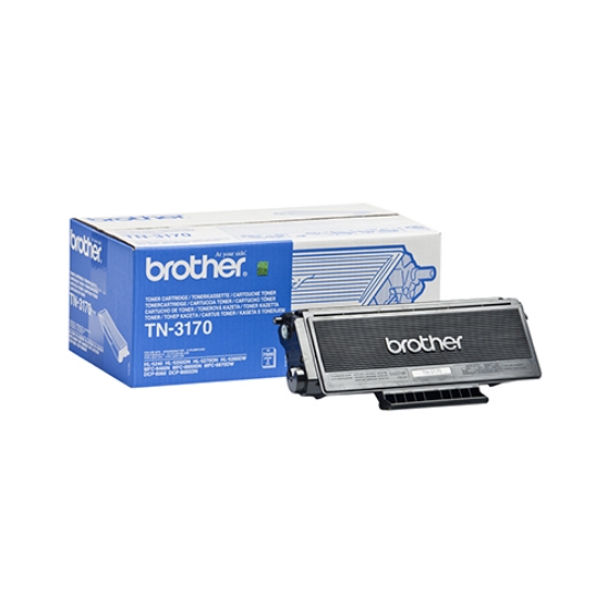 Picture of TONER ORIGINAL BROTHER TN-3170 PRETO 7.000PAGINAS