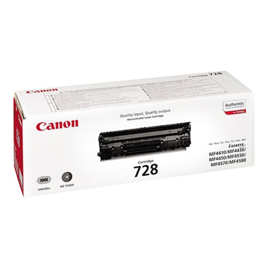 Picture of TONER ORIGINAL CANON CRG-728 PRETO 2.100 PAGINAS