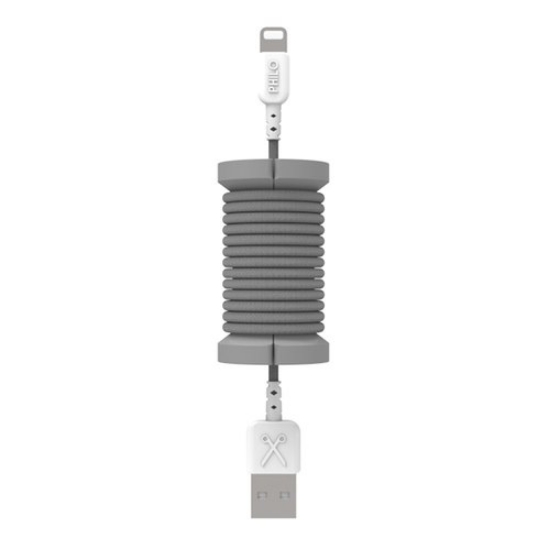 Imagem de CABO LIGHTNING-USB P/APPLE 1MT PHILO SPOOL PRATA (50561)