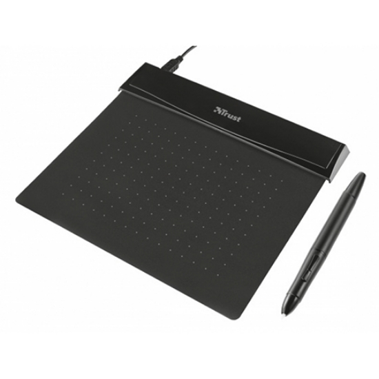 Imagem de MESA GRÁFICA TRUST FLEX DESIGN TABLET PRETO (21259)
