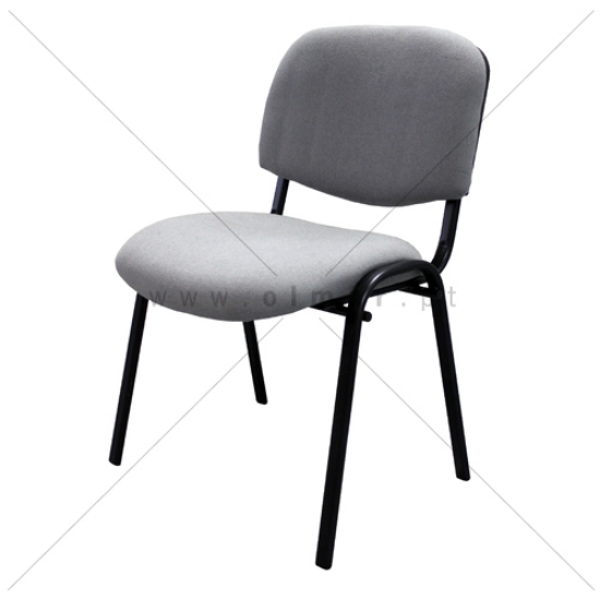 Imagem de CADEIRA CONFERÊNCIA FIXA STR-0522 CINZA