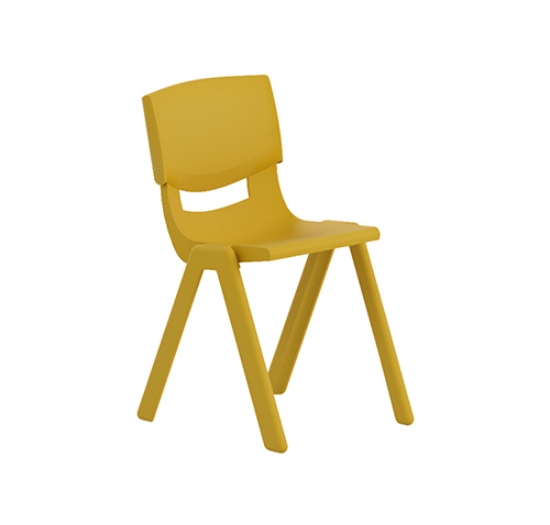 Picture of CADEIRA POLIPROPILENO MONOBLOCO T2 55X35CM AMARELO TORRADO