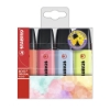 Picture of BLISTER COM 4 MARCADORES FLUORESCENTES STABILO BOSS PASTEL 4C 70/4-3