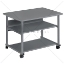 Picture of MESA DE SUPORTE STR-F935 CINZA