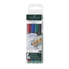 Imagem de  BLT.4 MARC. ACETATO/CD FABER-CASTELL OH LUX SF 1523
