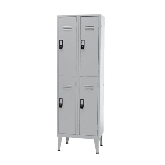 Imagem de VESTIÁRIO DUPLO COM 4CACIFOS 1900X600X500MM CINZA (VT.DP06.1)