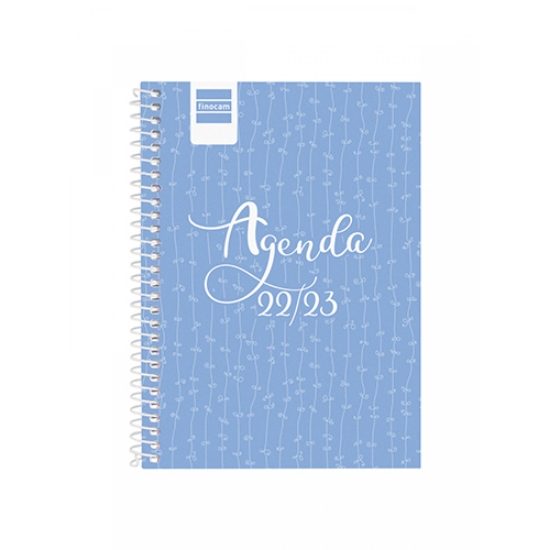 Picture of AGENDA 2022/2023 ESCOLAR SEMANAL FINOCAM COOL 120X162MM AZUL