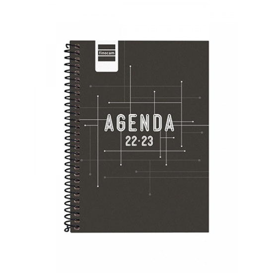 Picture of AGENDA 2022/2023 ESCOLAR SEMANAL FINOCAM COOL 120X162MM PRETO