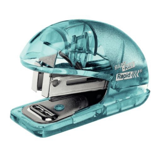 Imagem de AGRAFADOR MINI Nº24/6 RAPID F4 10F COLOUR´BREEZE AZUL (5001327)