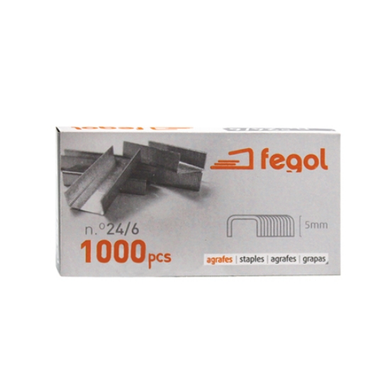 Picture of CAIXA 1000 AGRAFES 24/6 FEGOL (71246)