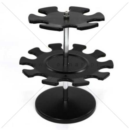 Picture of SUPORTE P/6 CARIMBOS METAL PRETO REDONDO FZH-ZH-2006