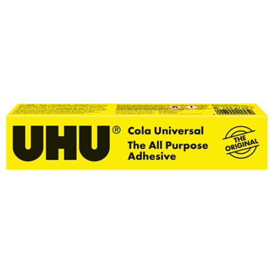 Imagem de TUBO COLA UNIVERSAL 125ML UHU 14 TRANSP. REF.42945