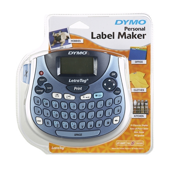Picture of MÁQUINA ETIQUETAR DYMO LETRATAG LT-100T SECRETÁRIA S0758380