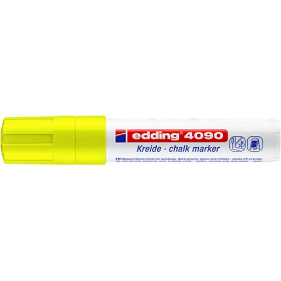 Imagem de MARC. EDDING 4090 WINDOW AMARELO FLUOR. 65 (GIZ LIQUIDO)