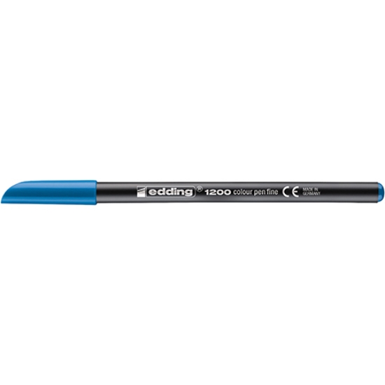 Imagem de MARC. FIBRA EDDING 1200 AZUL CLARO 10 (PONTA REDONDA)