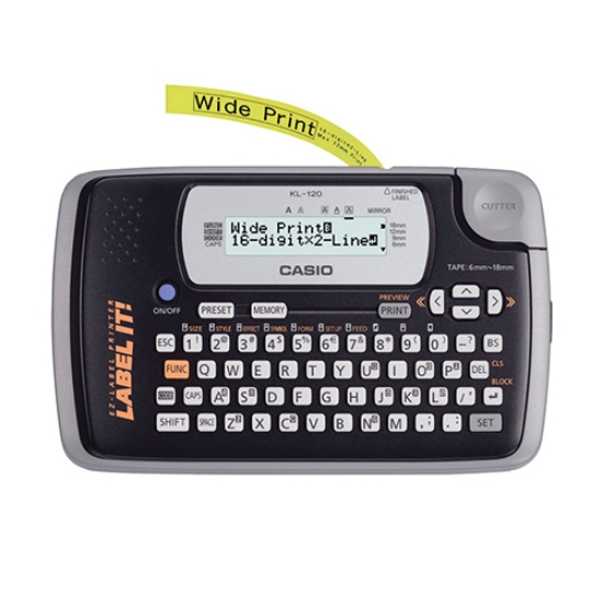 Picture of MAQ.ETIQUETAR CASIO KL-120 EZ-LABEL PRINTER