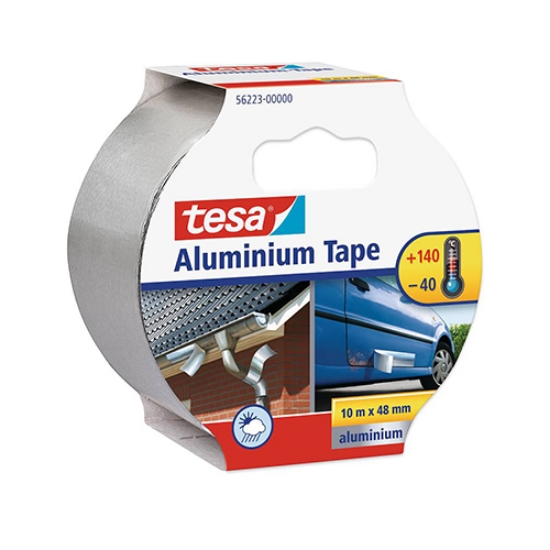 Imagem de RL. FITA ADES. TESA METAL 56223 ALUMINIO 50MMX10MT
