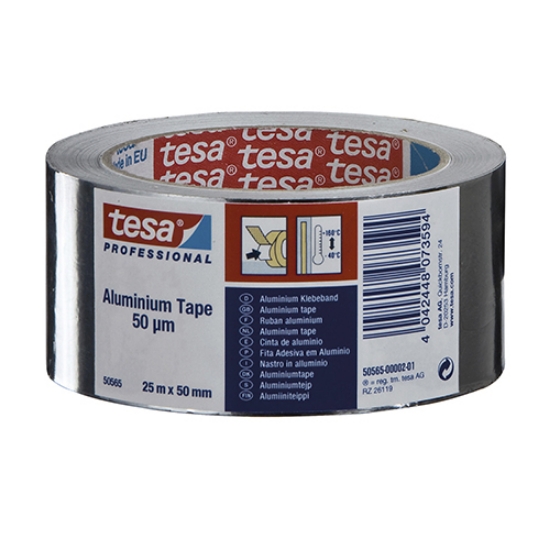 Picture of RL. FITA ADES. TESA METAL 63652 ALUMINIO (50MMX25MT)