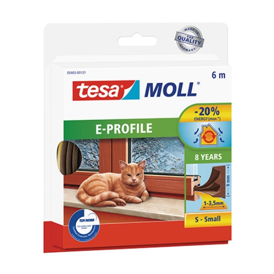 Imagem de RL. FITA ADES. TESAMOLL PERFIL E 05463 CASTANHA (9MMX6MT)