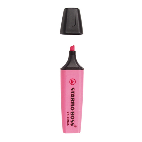 Imagem de MARCADOR FLUORESCENTE STABILO BOSS 70/56 ROSA