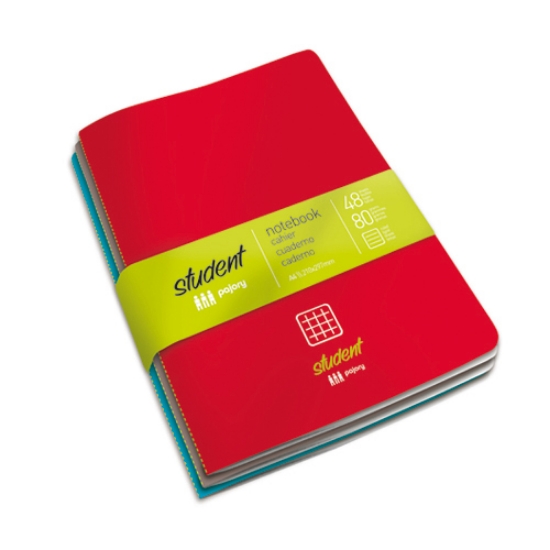 Imagem de CADERNO A4 48FOLHAS PAJORY "STUDENT" XADREZ