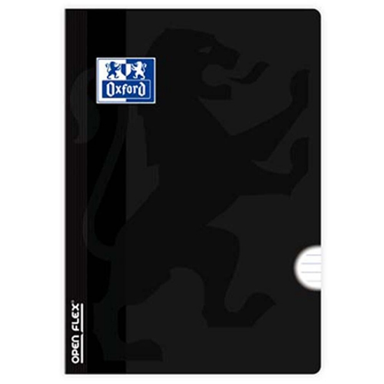 Imagem de CADERNO AGRAFADO A5 48FOLHAS OXFORD OPENFLEX PAUTADO PRETO 100108167