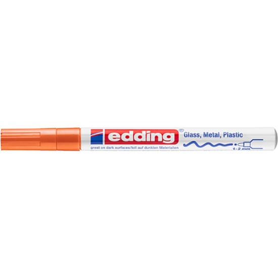 Imagem de MARC. PERM. EDDING 751 LARANJA 6