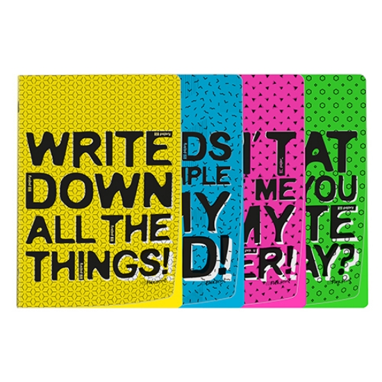 Picture of CADERNO AGRAFADO CAPA PP A4 48FOLHAS PAJORY FLEX.PRINT PAUTADO