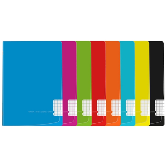 Picture of CADERNO AGRAFADO CAPA PP A5 48FOLHAS PAJORY FLEX XADREZ